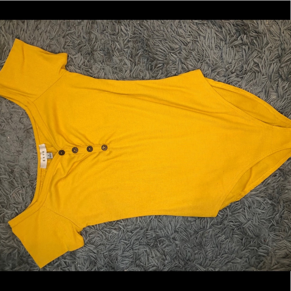 Cute Yellow bodysuit